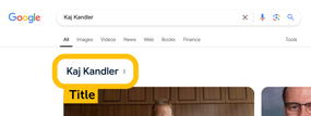 Kaj Kandler found as Person