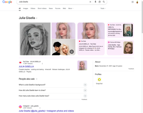 Julia Gisella - A German YouTuber